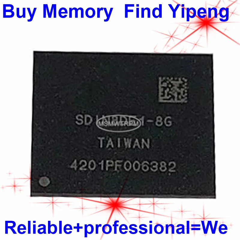 

SDIN8DE1-8G 153FBGA EMMC 4.5 8GB FLASH MEMORY SDIN8DE1