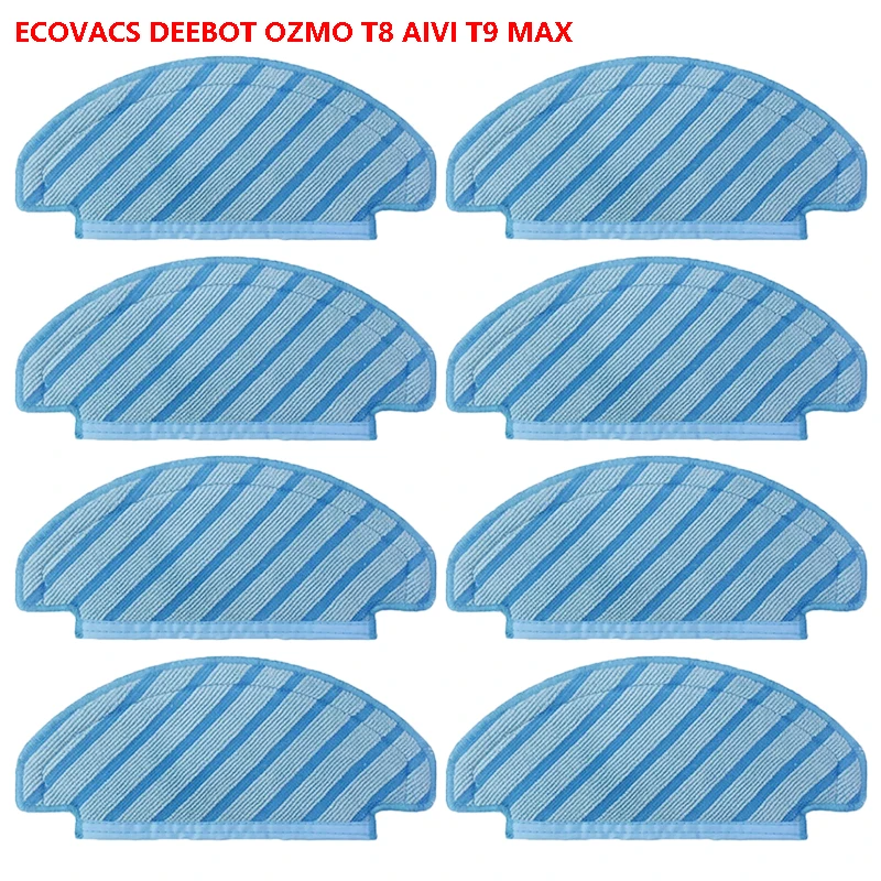 Pièces de rechange pour aspirateur robot ECOVACS Deebot T8 Max T8 AIVI T9 Max T9 AIVI, accessoires pour serpillères