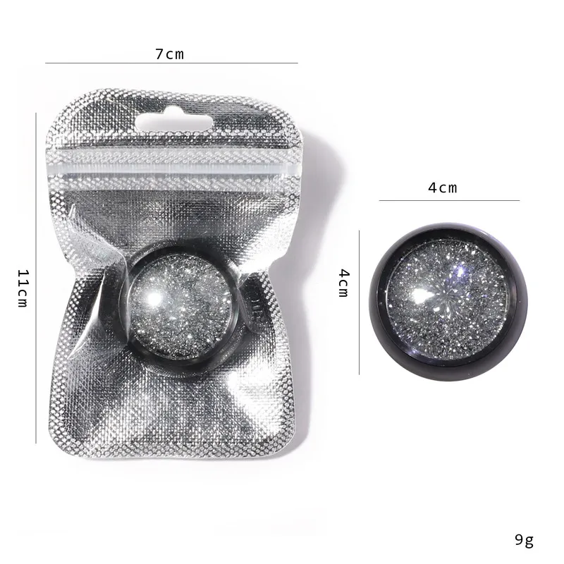 Poudre scintillante réfléchissante pour ongles, diamant étincelant, écrasement de la poussière, Pigment Micro diamant, brille dans la nuit, décoration artistique pour ongles