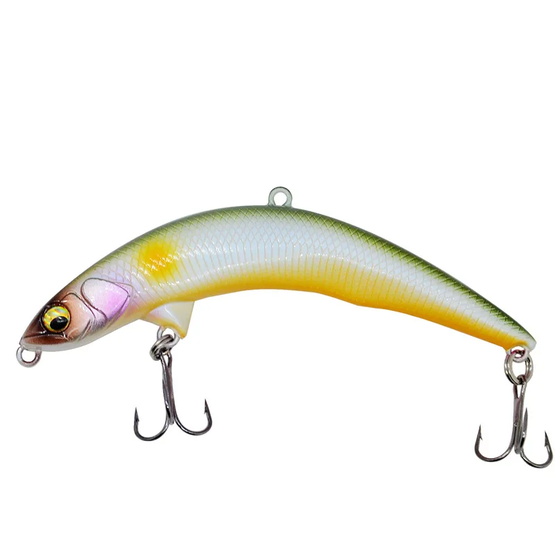 Angelköder, gebogener, sterbender Fisch, hängende Bleistiftköder, 6 g, Topwater, künstliche Elritze, harter Köder, 1 Stück, Ausverkauf – Detail 4