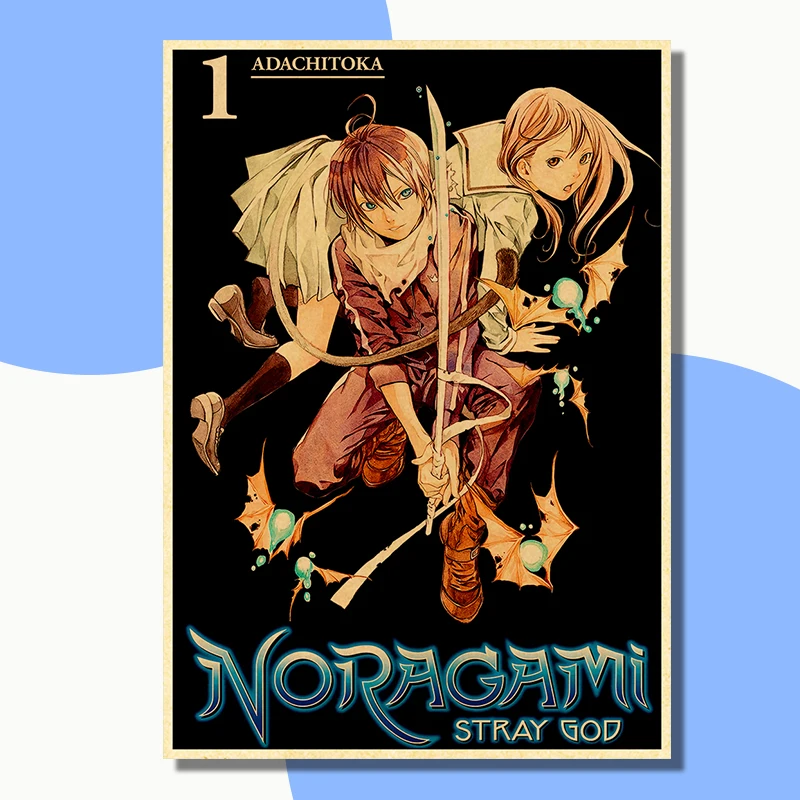 Noragami Poster Decor Anime Posters For Home Room Wall Sticker Pictur Kraft Paper Retro And Prints Art Bar 4K HD