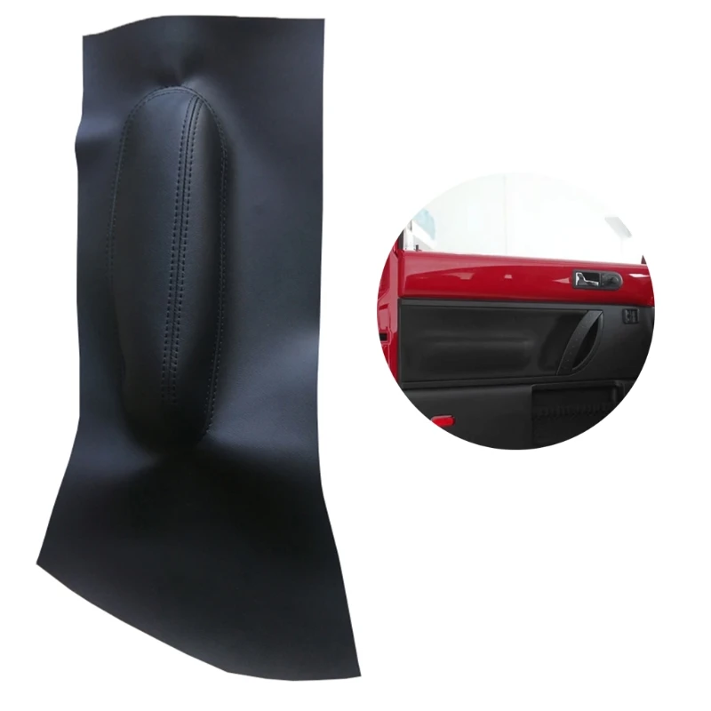 2024 New 2 Pcs Soft Leather Armrest Cover Car Door Panel Armrest Cover for VW Beetle 98-10 Car Accessories