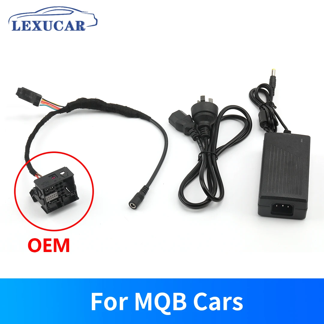 OEM MQB Platform MIB Radio Desk Test Tool with CANBUS for VW 280B/C/D/E Bluetooth Button Light Work