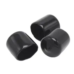 16mm protective cover Rubber Covers Dust Cap for N type SO239 connector metal tubes 50pcs/lot