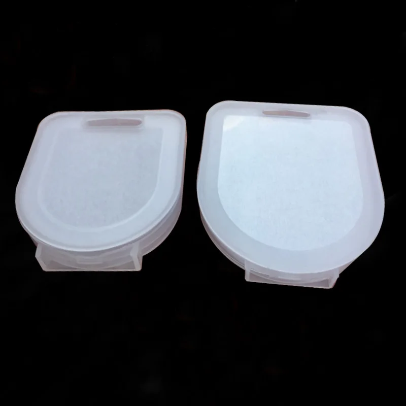 Translucent small/big 37-62mm/67-82mm Camera Lens Filter UV CPL FLD ND Filter Storage Box Bag Case camera accessories