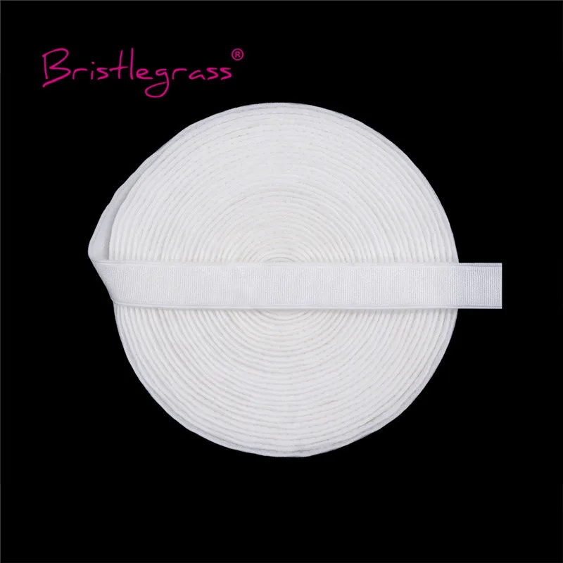 BRISTLEGRASS 2 5 10 Yard 3/8" 10 mm glänzender Nylon-BH-Träger, elastisches Spandex-Satinband, Schulterband, Unterwäsche, Dessous, Nähbesatz – Detail 30