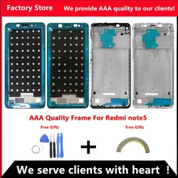 AAA Quality Middle Frame For Xiaomi Redmi Note 5 Middle Frame Housing Cover For Redmi Note 5 Pro Middle Frame