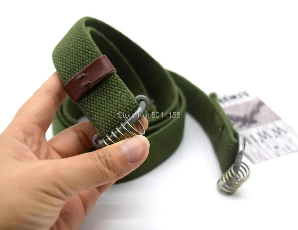 Chinese Surplus Type 56 SKS Spring Sling Strap 2 Ends Green