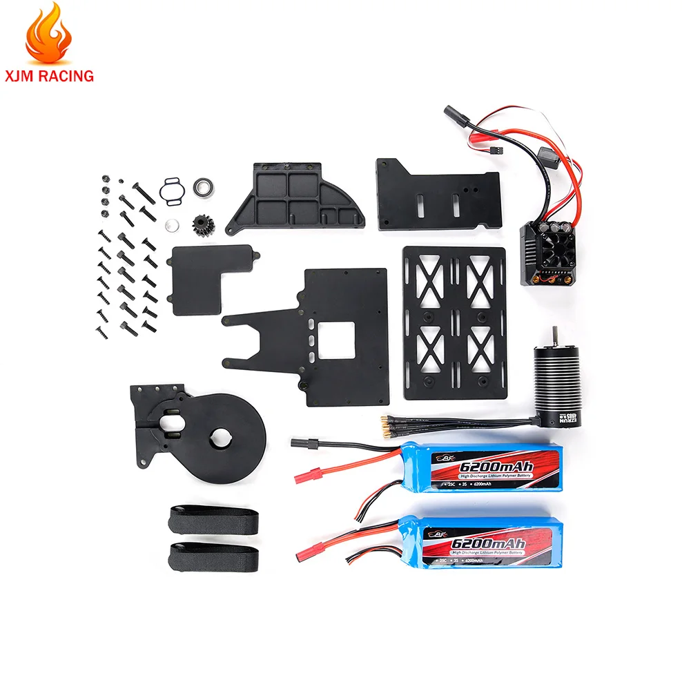 

Oil To Power Conversion Kit (full Version) for 1/5 HPI ROFUN ROVAN KM Q-BAJA TRUCK RC CAR Toys PARTS