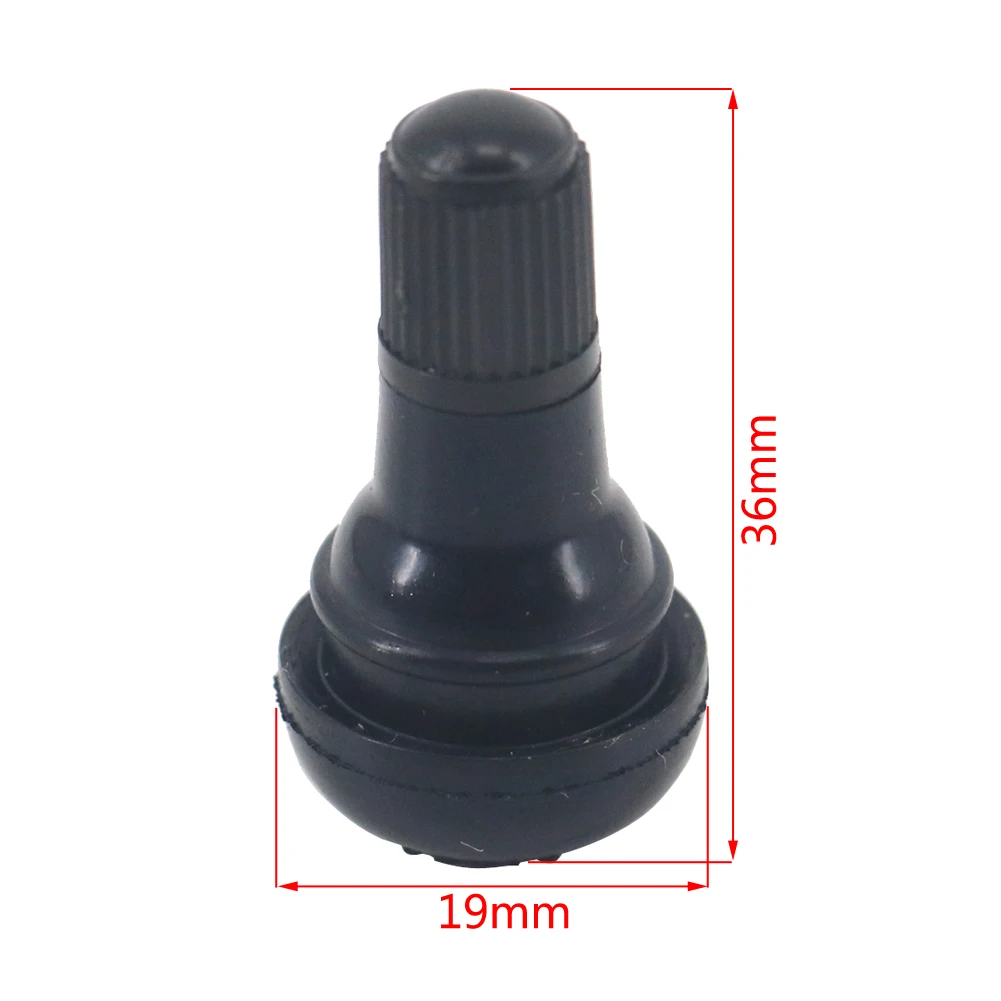 1 pcs Universal TR412 Snap-in Car Tubeless Tyre Valve Stems Rubber Copper Vacuum Tire Air Valve for Auto Motorcycle Moto