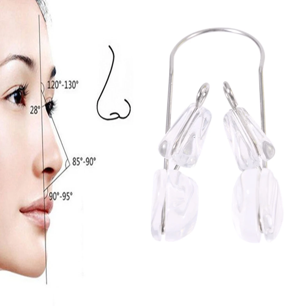 Beautiful Nose Clip for Nose 3D Nose Bridge Heightening Device Narrow Alar Nose Correction Device U-shaped Beautiful Nose Clip