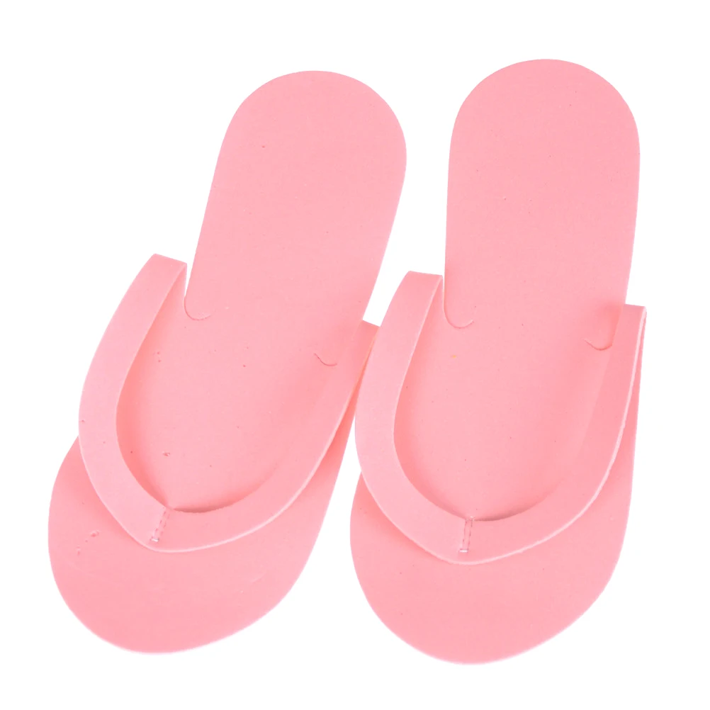 12 Pairs High Quality Disposable Foam Slippers Foam Pedicure Slippper For Salon Spa Pedicure Flip Flop Tools Wholesale