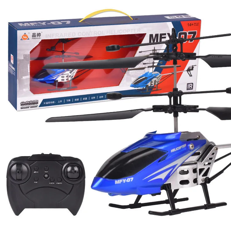 RC 3.5CH Alloy Helicopter Rechargabke Drop-resistant Playable Gift for Children