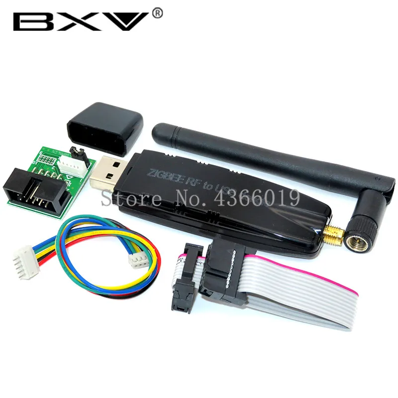 

RF TO USB (CC2530 CC2591) RF switch USB transparent serial data transmission equipment