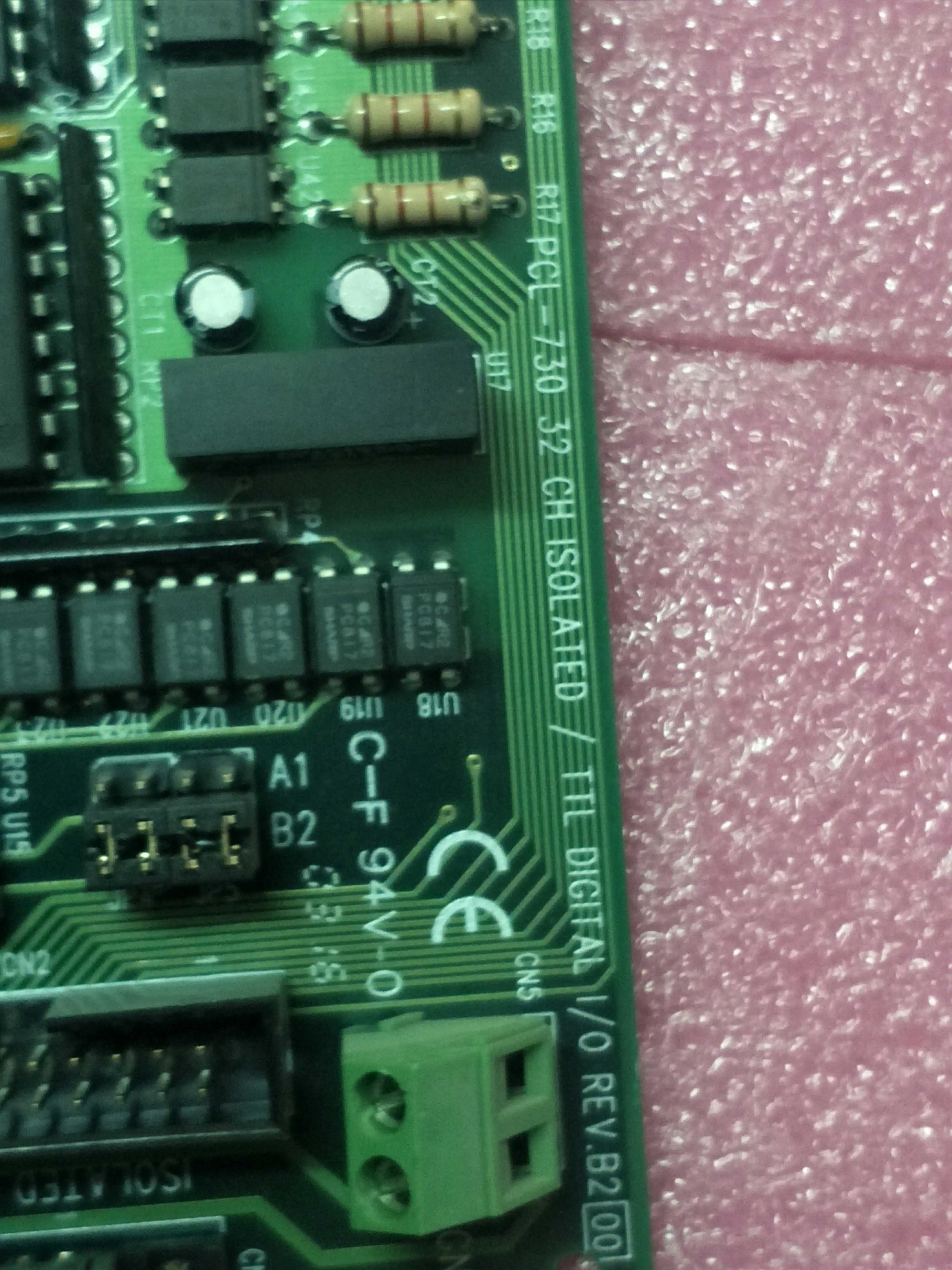 PCL-730 de desmontaje Original REV B2, 90%, nueva imagen física de PCL-730
