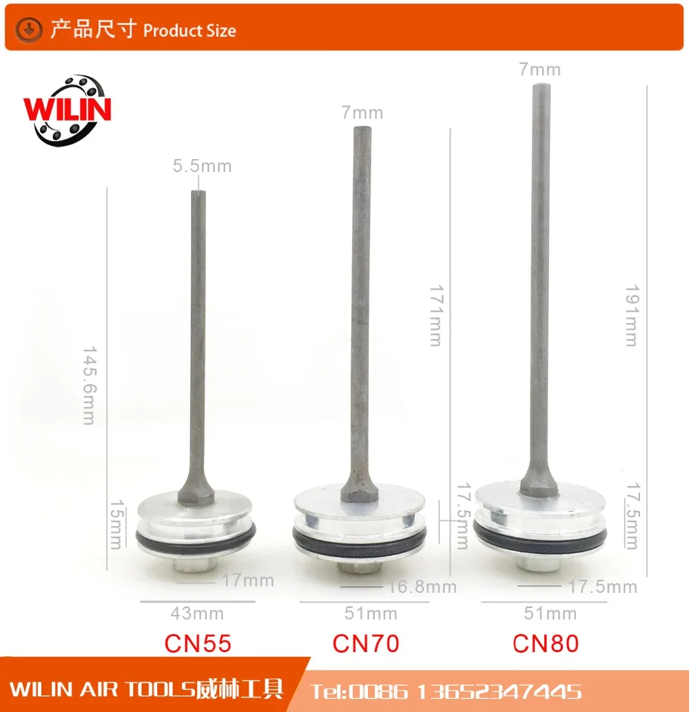 

Reilyn Piston CN70 Accessory for nail gun parts for Coil Nailer CN80 for Max B Pin Manufactery Direct Wholesale
