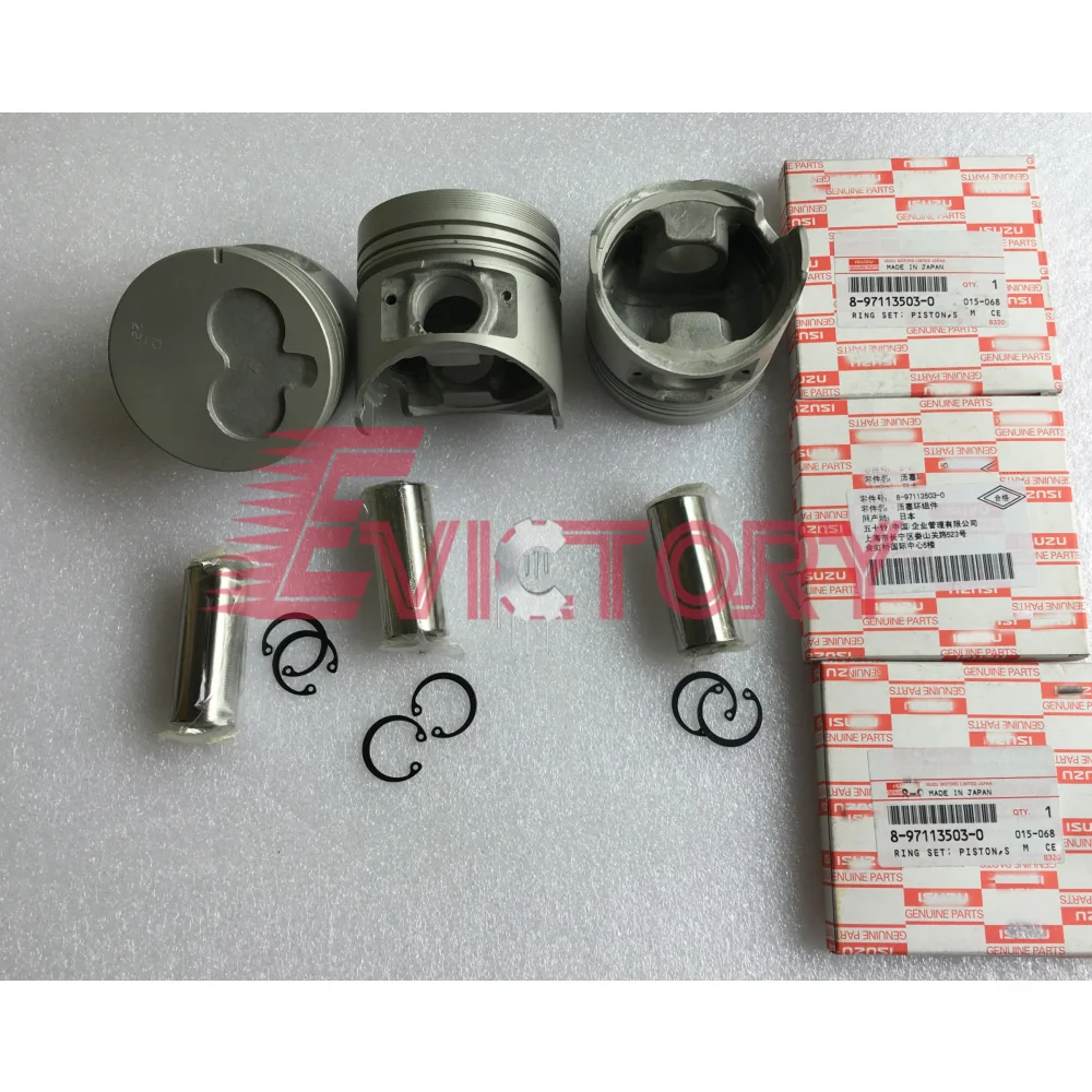 FOR ISUZU 3LD1 overhaul rebuild kit piston + ring + full gasket kit