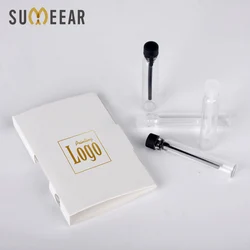 100Pieces/Lot 2ml Dropper Bottle Perfume Bottle with Paper Card Sample Refillable Perfume Bottle Scented Test Tube Bottles
