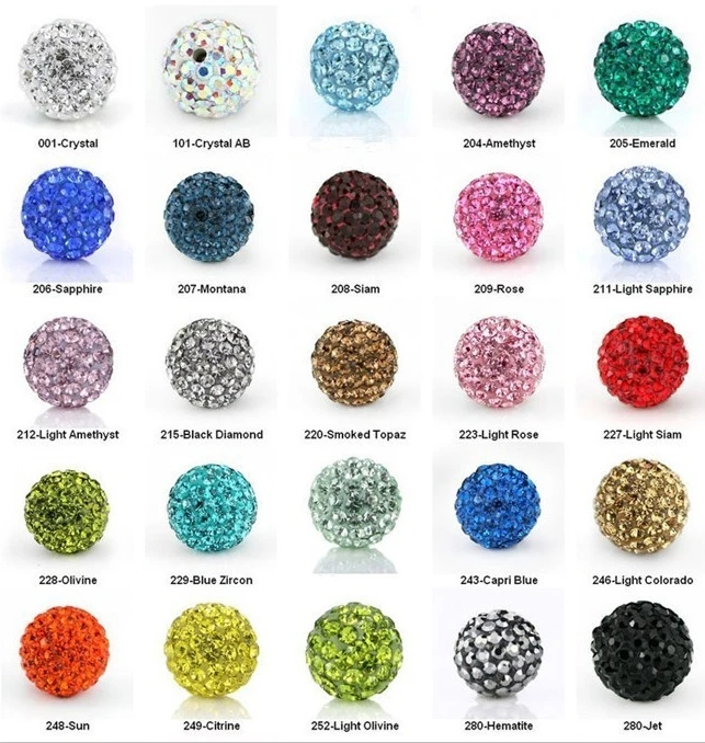 50 pcs/lot 10mm 8mm 6mm 12mm 14mm  mixed random Loose round ry5yh Beads Bracelet necklace x0534 handmade crystal