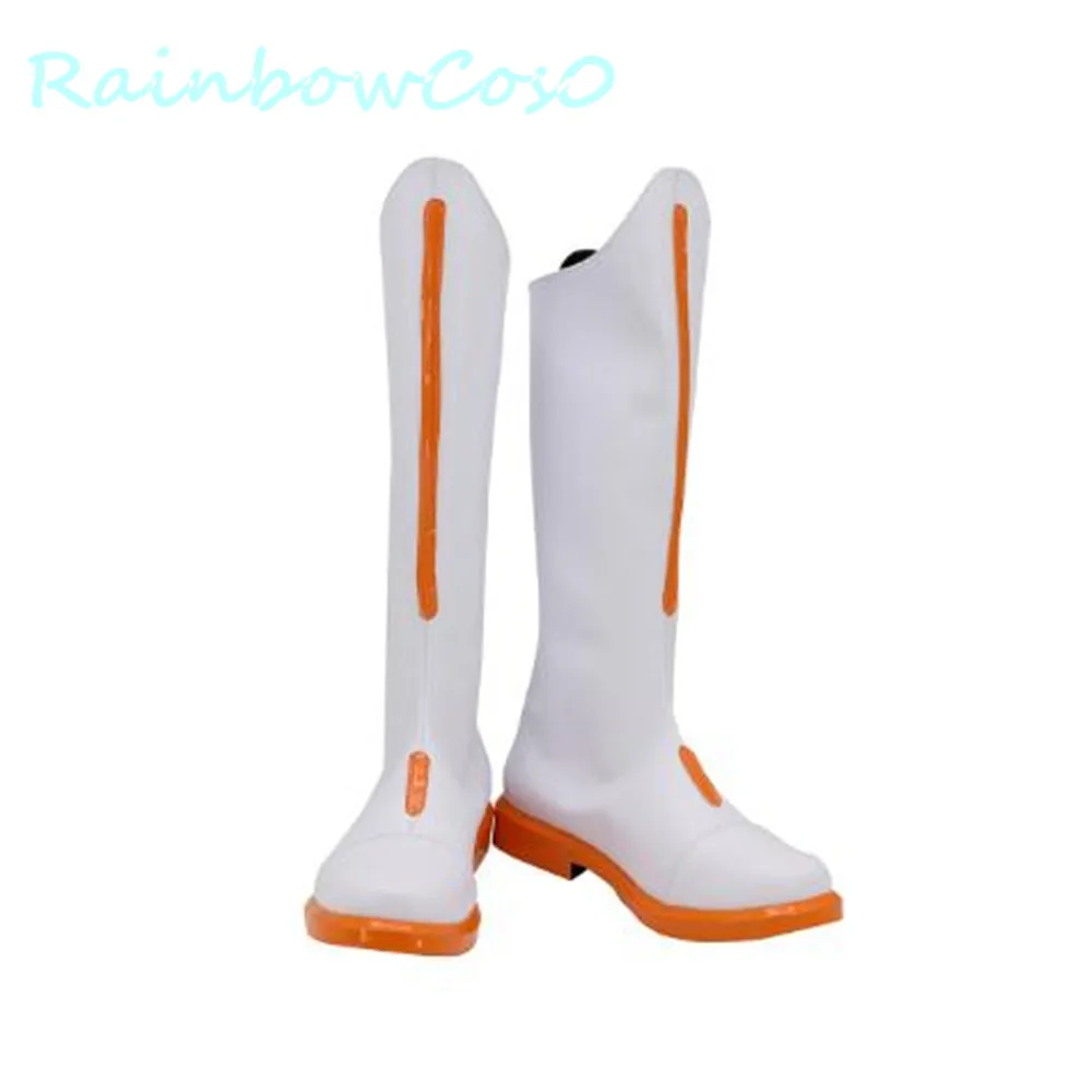 JOJO JoJo's Bizarre Adventure Star Platinum White ShoesCosplay Shoes Boots Game Anime Halloween RainbowCos0 W934