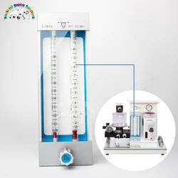 Veterinary Anesthesia Machine Flow Meter Oxygen Flowmeter Double Tube flowmeter