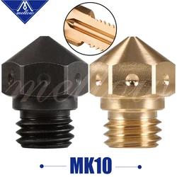 1pcs Mellow High Quality Micro Swiss Mk10 Brass/hardened Steel M7 Nozzle For 3d Printer Flashforge/ctc/wanhao Swiss Hotend Kit