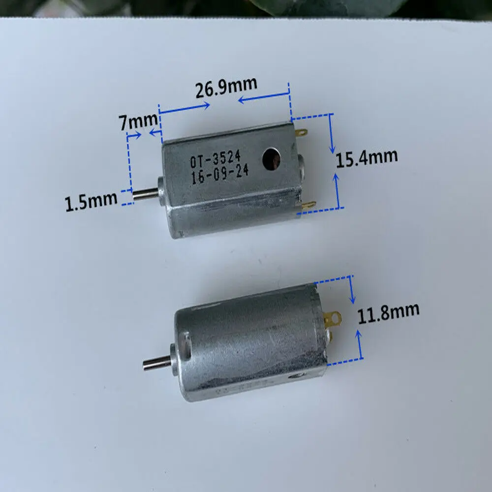 DC3V 3.7V 5V Mini 050 silnik 29000RPM High Speed Torque szczotka węglowa silne magnetyczne wyciszenie mikro silnik zabawka samochód Model łodzi