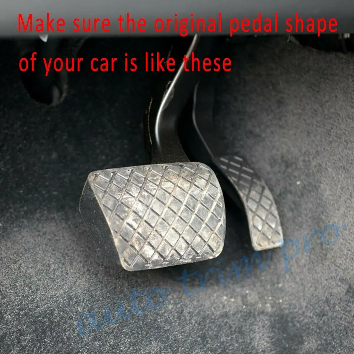 Non slip AT Gas Fuel Brake Pedal  Footrest pad Cover Fit For Audi A4 A5 A6 A7 A8 S4 S5 S6 S7 Q5 Porsche Macan 2012-2018