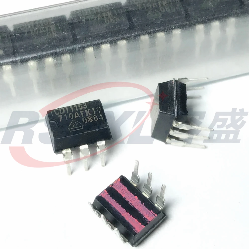 10pcs/Lot TCDT1103 1103 DIP-6P New and Original  Optocoupler with Phototransistor Output