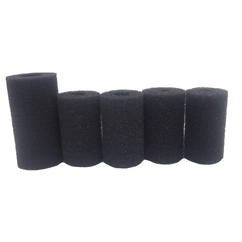 5pcs Foam Sponge Filter Inlet Sleeve Mesh Shrimp Nets Special Shrimp Cylinder Filter Inflow Inlet Protect Aquarium Accessories