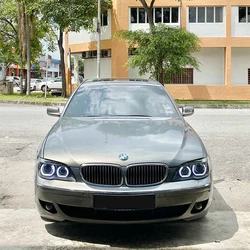 For BMW E66 E65 Facelift 730i 735i 740i 745i 750i 760i 2006 2007 2008 Ultra Bright Day Light DTM Style Led Angel Eyes Halo Rings