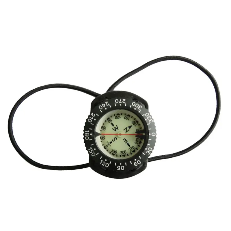 

Elastic Rope Compass Underwater 100 Meters Diving Professional Waterproof Navigator Scuba Luminous Compass Swimming Diving