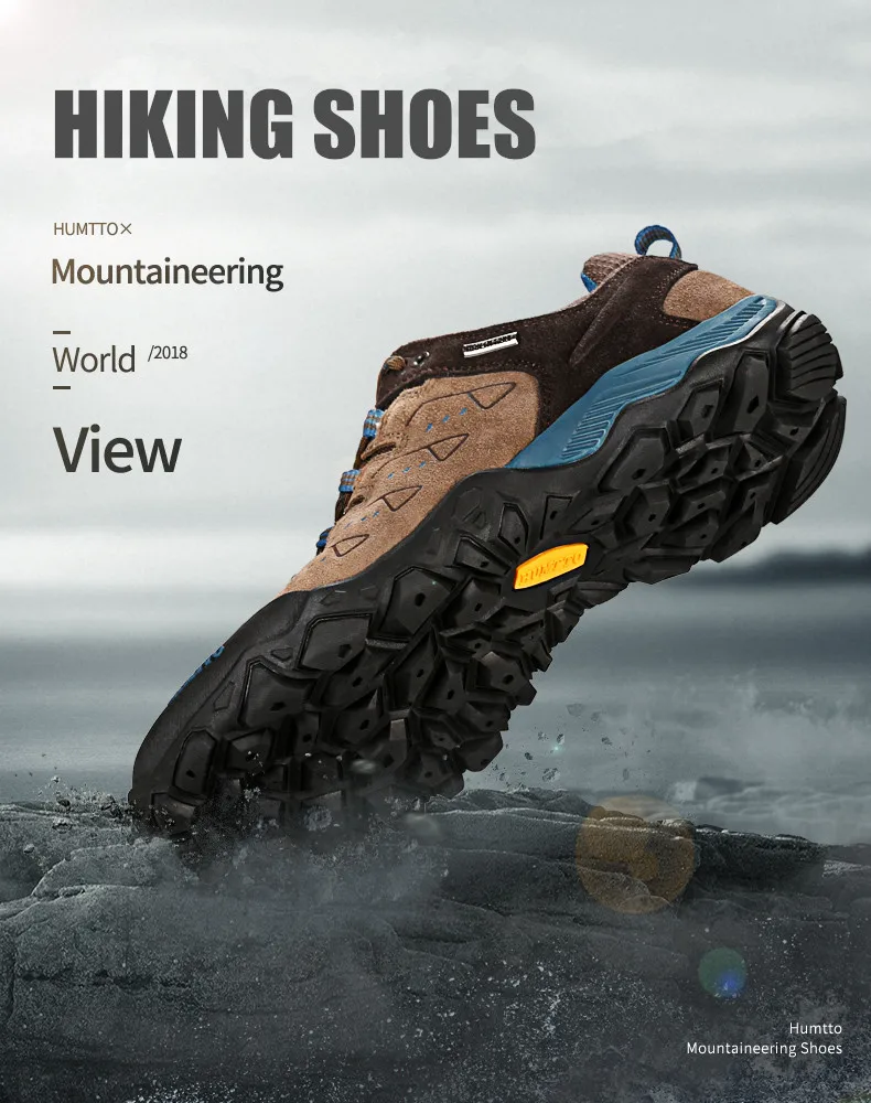 Humtto Rutschfeste Outdoor-Wanderschuhe für Herren, atmungsaktive Kletterschuhe für Damen, Sport-Sneaker, Trekking- und Jagdstiefel, Tourismus- und taktische Schuhe – Detail 9