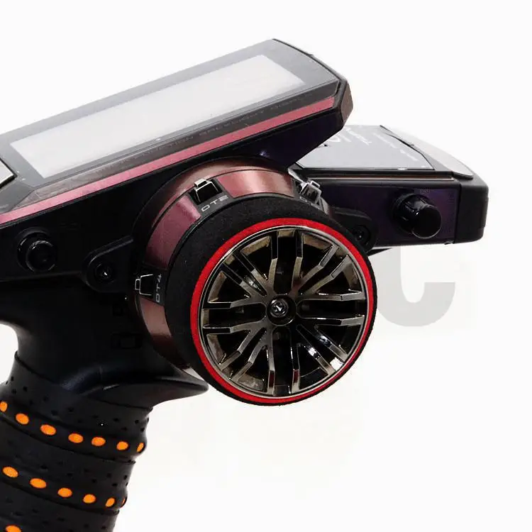 Zweifarbiger Rc-Autosender Lenkrad Schaumstoffgriff Handradschwamm für Traxxas Tqi Futaba 3pv 4pls 4pv 4px R 7px Prc X4 Fs – Detail 4