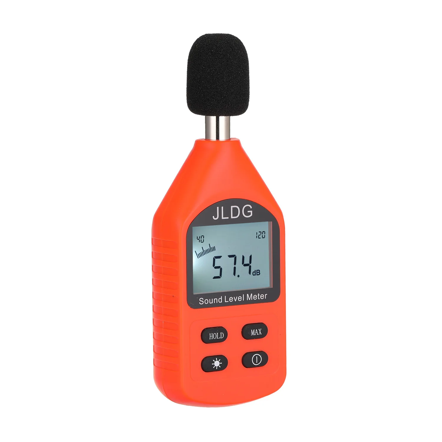 JD-105 عالية الدقة ديسيمتر الرقمية الضوضاء متر مستوى الصوت البيئي اختبار المحمولة الدقة كشف الضوضاء متر