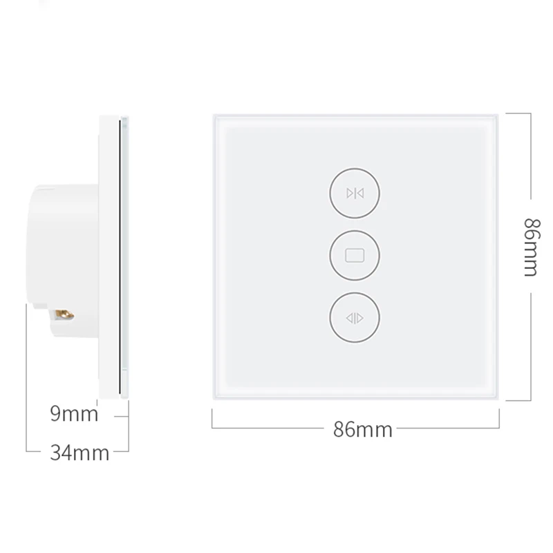 Wifi Tuya Akıllı Pencere açıcı Anahtarı AC Motor Anahtarı Doğrusal Aktüatör Kontrol Cihazı Alexa Google IFTTT Akıllı Yaşam Ev Otomasyonu