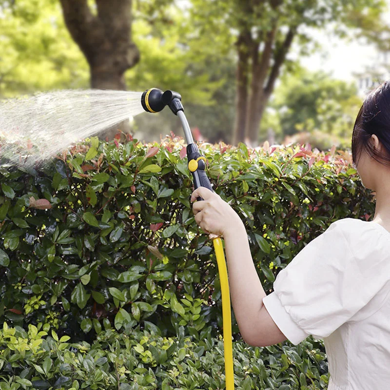 High Pressure Lances 180 Adjustable Car Wash Water Spray Gun Garden Hose  Nozzle Watering Irrigation Tools Home Clearning - AliExpress 15