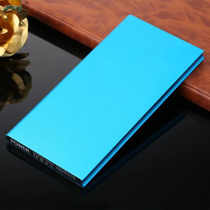 Powerbank 20000mah batteria Ultra sottile Power Bank Design unico batteria esterna per xiaomi Iphone Huawei Smart Phone Poverbank