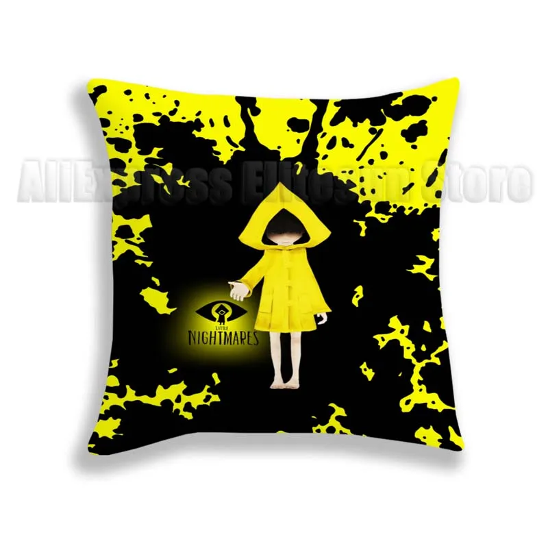 Little Nightmares 2 Pillow Case 45CM Pillow Inner Is Not Included Boys Girls Kids Cartoon Anime Toys Gift New Arrival