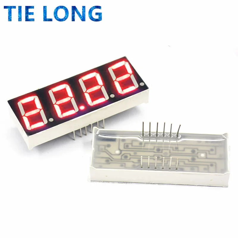 1pc 0.56inch LED display 7 Segment 1 Bit/2 Bit/3 Bit/4 Bit Digit Tube Red Common Cathode / Anode Digital 0.56 inch led 7segment