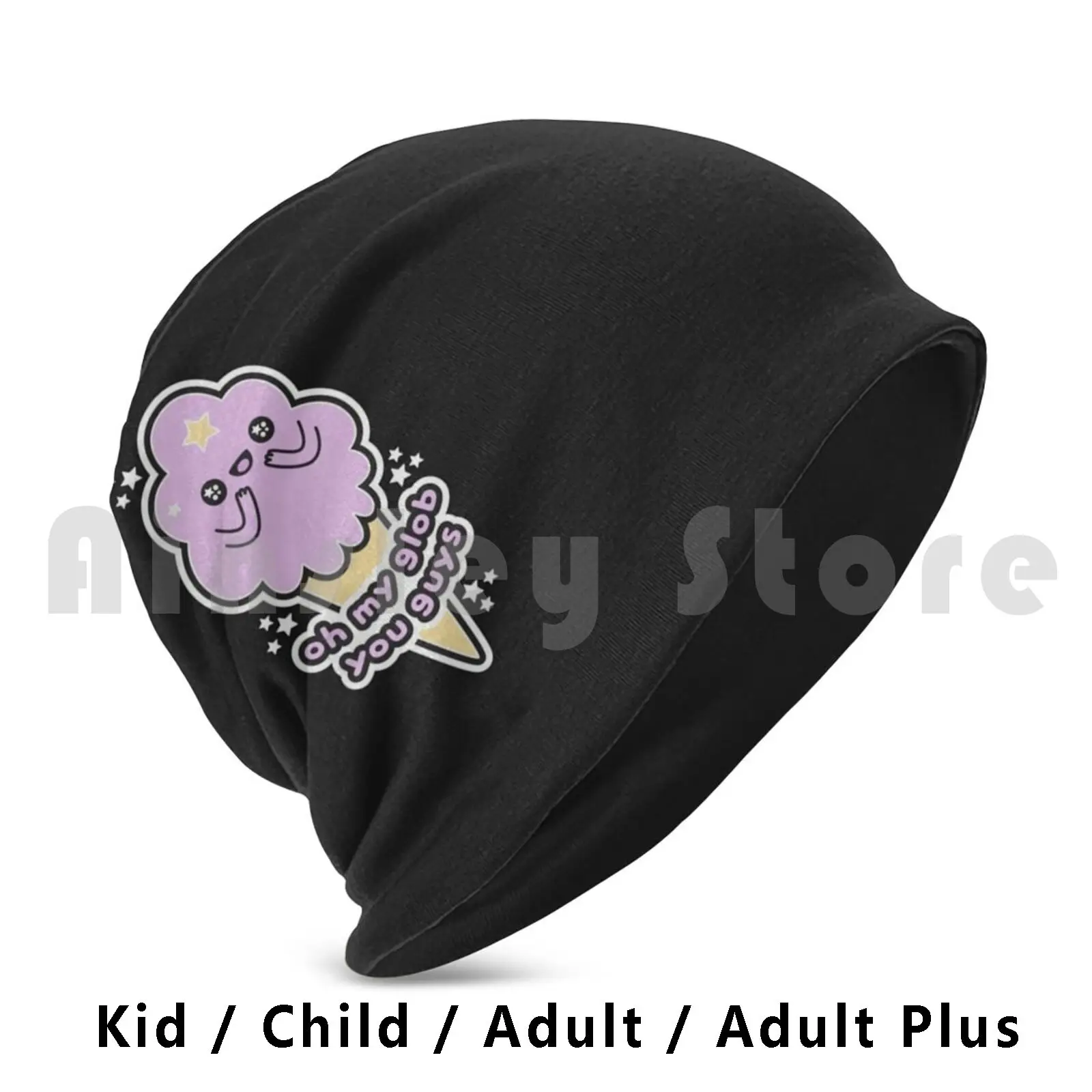 Lumpy Space Princess Ice Cream Cone Beanie Hedging Cap DIY Print Cushion Adventuretimerbppsubmission Adventure Time Lsp