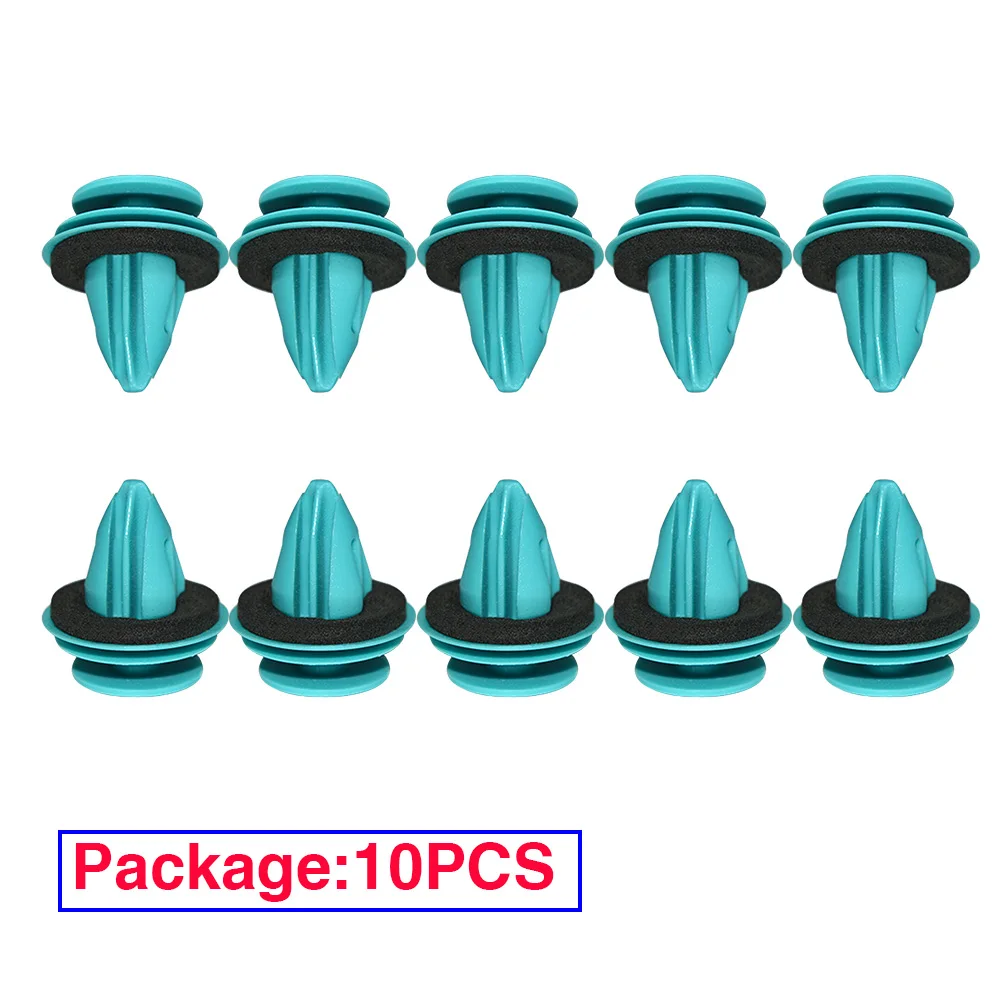 10PCS Auto Bumper Fastener Clips Car Styling Fender Door Panel Rivets For Universal Car Auto Bumper Fastener Clips