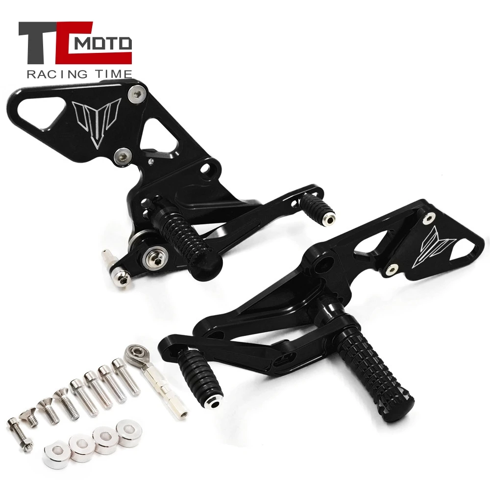 

Motorcycle Adjustable footrest Rearsets Rear Sets Foot Pegs For Yamaha MT-07 MT07 MT07 FZ07 FZ-07 2015 - 2020 2017 2018 2019