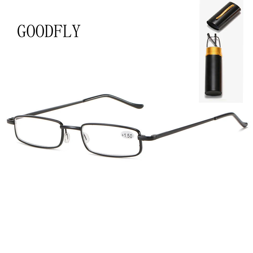 Reading Glasses Men Women Reader Foldable Portable Glasses With Case Blue Light Blocking Glasses Presbyopic Glasses Eyeglasses