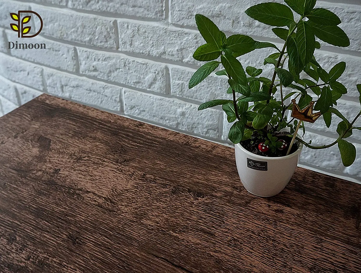 Dark Brown Wood Contact Paper Brown Wood Plank Wood Peel and Stick Wallpaper Removable Rustic Wood Grain Self Adhesive Wallpaper