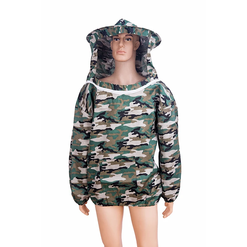 1pcs beekeeping coat overalls for beekeeper suit camouflage anti mosquito clothing apiculture Beekeeping equipment supply tools