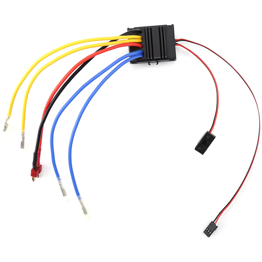 WP-880 80A Waterdicht Stofdicht Geborsteld Esc Speed Controller Dual Connector Om Motor Met Programma Auto Voor 1/8 Rc Auto Vrachtwagen speelgoed