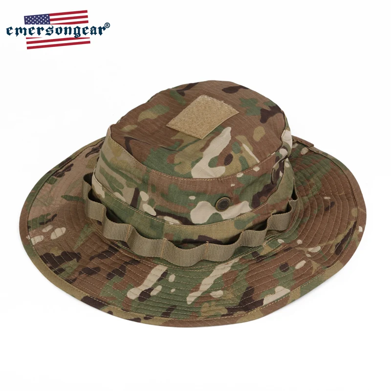 Emersongear Tactical Boonie Hat Headwear Sun Protective Cap Combat Hiking Outdoor SportS Fishing Hunting Airsoft Camping Nylon