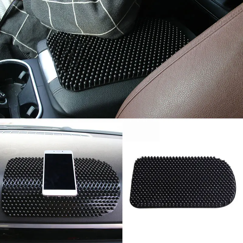 Car Non-slip Armrest Massage Mat Anti-skid Pad Armrest Pad Cover Center Console Massage Cushion Car Styling