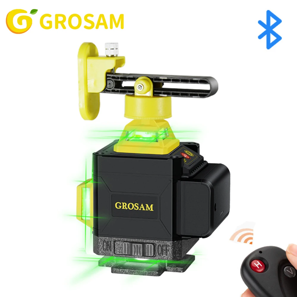 2400mah Rechargeable High Power Battery Laser Level 360 Building Tools For Leveling Powerful Green Laser Level